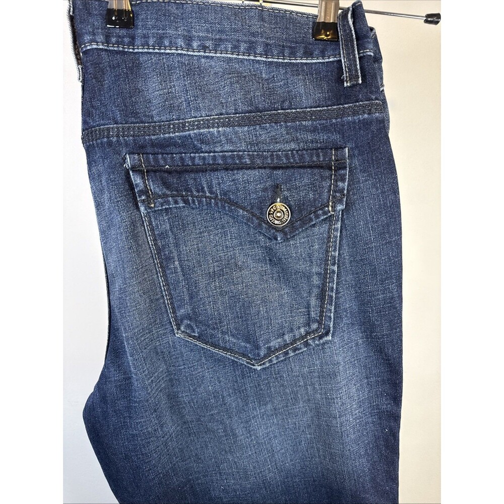 INC International Concepts Jeans Mens 40x30 Blue Copenhagen Slim Boot Cut Dark
